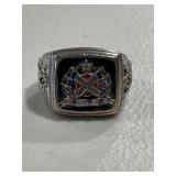 Sterling Silver Pride of the South Ring