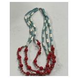 Southwest Style Vintage Gemstone Necklace