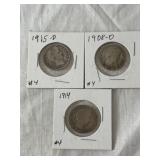 3 Barber Quarters