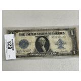 1923 Blue Seal Silver Certificate