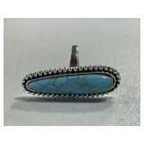 Large Estate Vintage Turquoise Ring