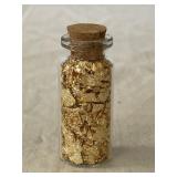 24K Gold Flakes in Bottle