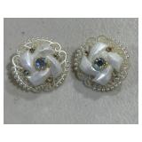 Vintage Crystal Earrings