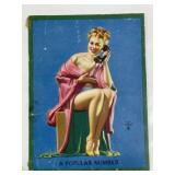 Vintage Pin-Up Girl Trading Card