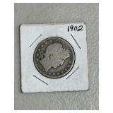 1902 Barber Half Dollar