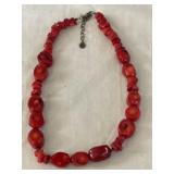 Sterling Silver Statement Necklace