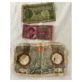 Old Foreign Paper Money