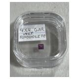 Rhodolite Garnet Collectors Gemstone