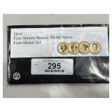 1st Spouse Bronze Medal Collector Set