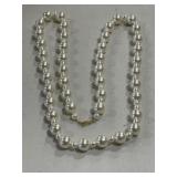 Hand Knotted Vintage Pearl Necklace
