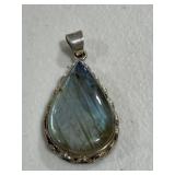 Sterling Silver Gemstone Pendant