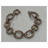 Sterling Silver Link Bracelet