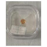 Round Spessartite Garnet Collectors Gemstone