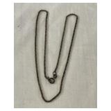 Sterling Silver Rope Necklace