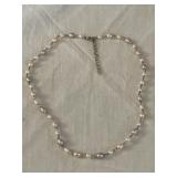 Sterling Silver Freshwater Pearl Necklace