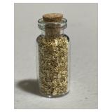 24K Gold Flakes in Bottle
