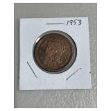1853 Large Cent