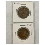 2 Presidential Collectors Coins