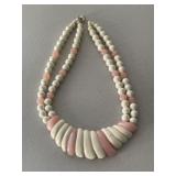 Rare Vintage Lucite Statement Necklace