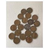 Lot of Wheat Pennies