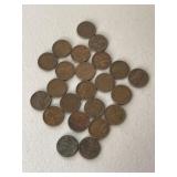 Lot of Wheat Pennies