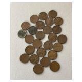 Lot of Wheat Pennies