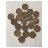 Lot of Wheat Pennies