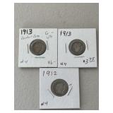 3 Barber Dimes