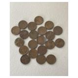 Lot of Wheat Pennies