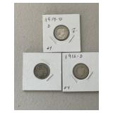 3 Barber Dimes