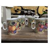 Limoge St. Martin 6 Piece Mug Set