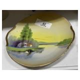 Hand Painted Porcelain Plate