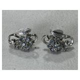 Vintage Crystal Earrings