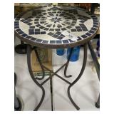 Metal & Tile Table