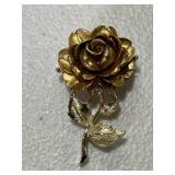 Vintage Rose Brooch