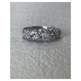 Sterling Silver Ornate Wedding Band