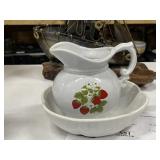 McCoy Pottery Pitcher & Bowl