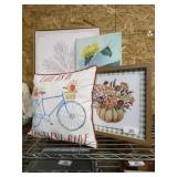 Lot of Prints & Pillow