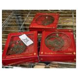 3 Gloria Duchin Christmas Ornaments