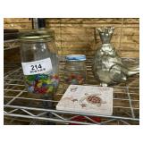 Bird Figurine, Coaster & Ceramic Tree Ornaments