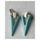 Retro Geometric Earrings