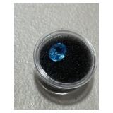 Oval Swiss Blue Topaz Collectors Gemstone