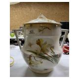 Large Gold Trimmed Chamber Pot