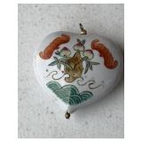 Hand Painted Vintage Asian Style Pendant