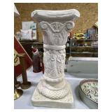 Large Plaster Plant Stand