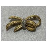 Vintage Ribbon Brooch