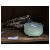 Vintage Powder Box & Driftwood
