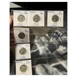 7 Buffalo Nickels