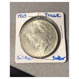 1923 Silver Peace Dollar