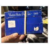 Two 1969 US Proof Sets
